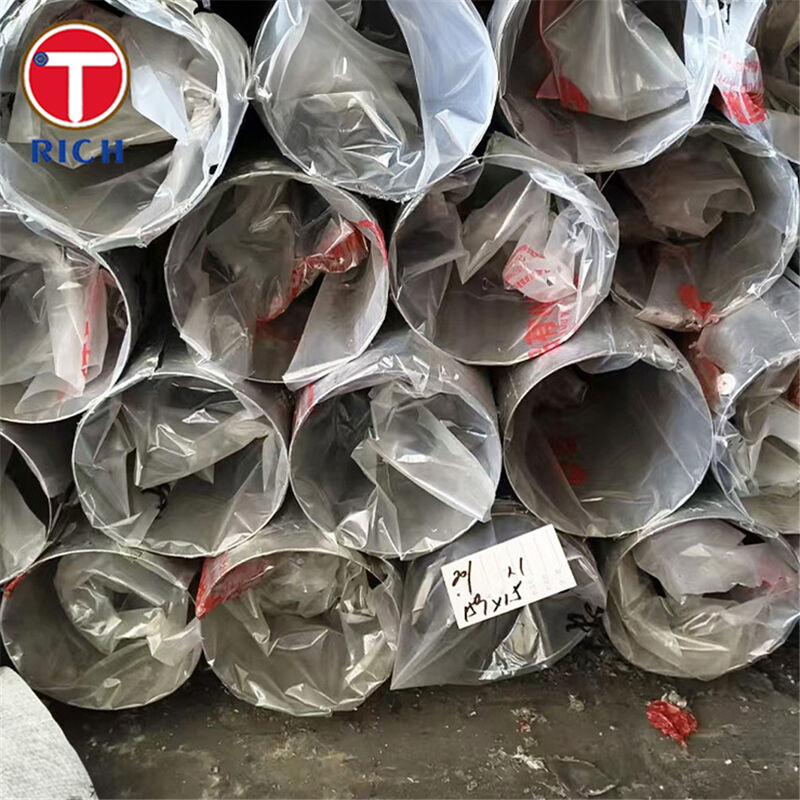 এএসটিএম এ 31২ টিপি 317 এল স্টেইনলেস স্টিলের স্পষ্টতা নিরবচ্ছিন্ন পাইপ উন্নত ক্লোরাইড ক্ষয় প্রতিরোধের এবং কম কার্বন ওয়েড অখণ্ডতা সঙ্গে