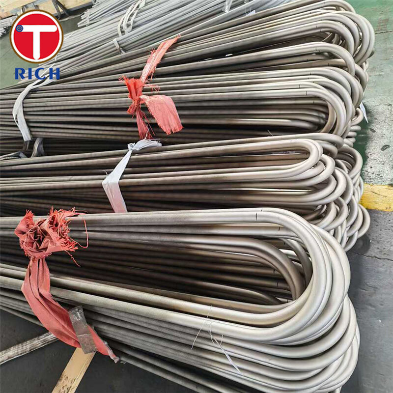 এএসটিএম এ১৭৯ কোল্ড-ড্রন সিমলেস লো কার্বন স্টিল ইউ বেন্ড টিউব তাপ এক্সচেঞ্জারের জন্য