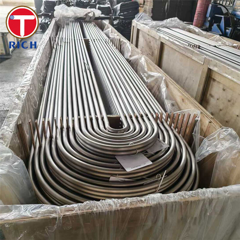 এএসটিএম এ১৭৯ কোল্ড-ড্রন সিমলেস লো কার্বন স্টিল ইউ বেন্ড টিউব তাপ এক্সচেঞ্জারের জন্য