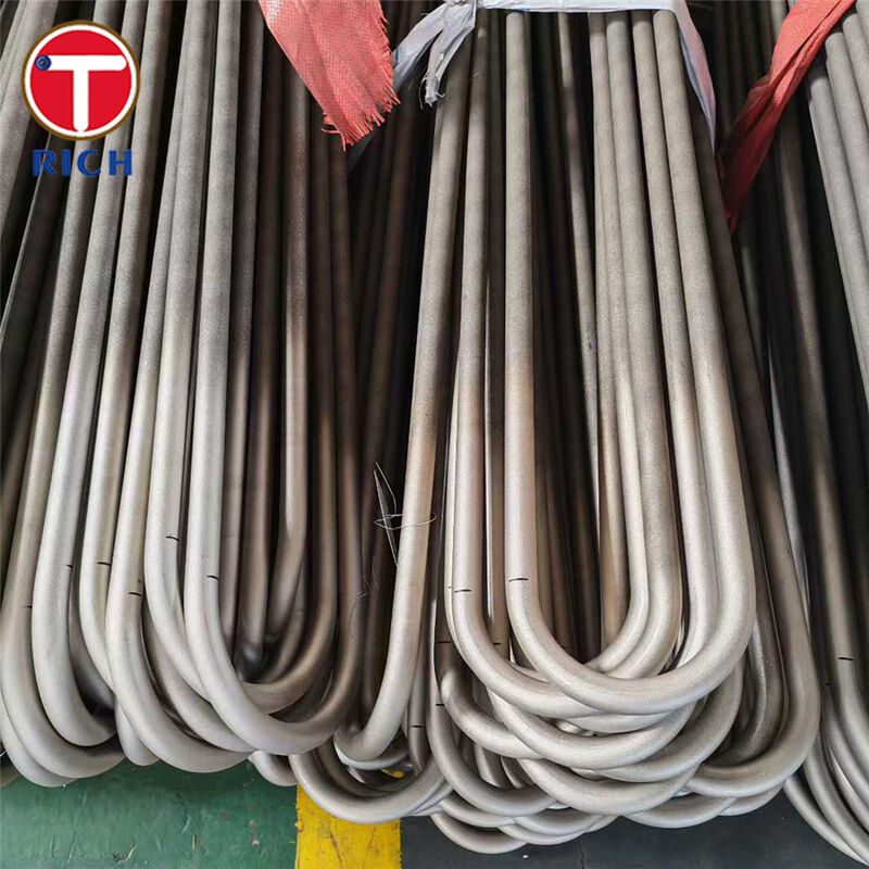 এএসটিএম এ১৭৯ কোল্ড-ড্রন সিমলেস লো কার্বন স্টিল ইউ বেন্ড টিউব তাপ এক্সচেঞ্জারের জন্য