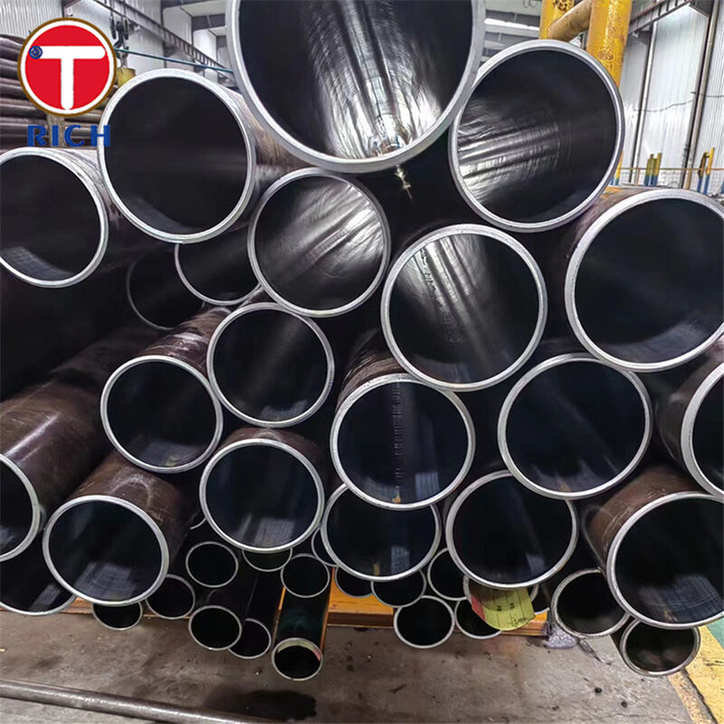 অটোমোটিভ অ্যাপ্লিকেশনের জন্য ISO H8/H9 ID টলারেন্স এবং Ra সর্বোচ্চ 0.40 µm সহ honed হাইড্রোলিক সিলিন্ডার টিউবিং প্রিসিশন কোল্ড ড্রন সিমলেস টিউব