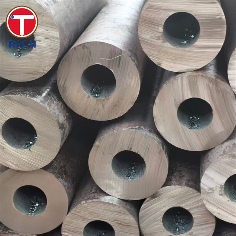 এএসটিএম এ২১৩ অ্যালগরি স্টিল সিউমলেস পাইপ গরম এক্সচেঞ্জারের জন্য বড় ব্যাসার্ধের ঘন দেয়ালের বয়লার টিউব