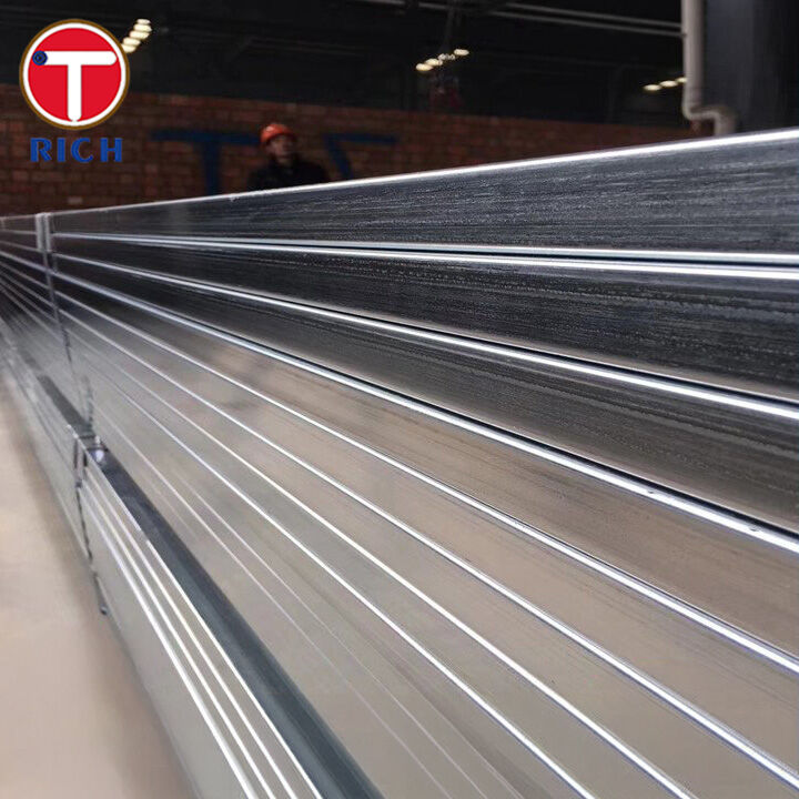 এএসটিএম এ৫০০ গ্রেড সি কোল্ড মোল্ডেড কার্বন স্টীল স্ট্রাকচারাল স্কয়ার টিউবিং 50 ksi রিডান্ট স্ট্রেস্ট সহ