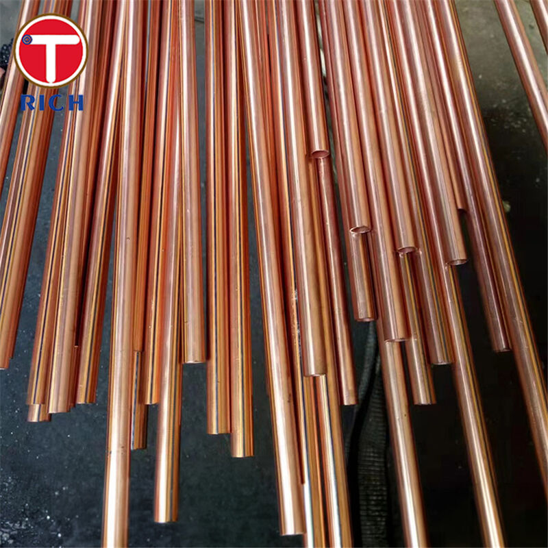SAE J527 ৪.৭৬-১২.৭ মিমি বাইরের ব্যাস সহ তামা-প্রলেপযুক্ত বান্ডি টিউব ব্রেক লাইনের প্রয়োগের জন্য