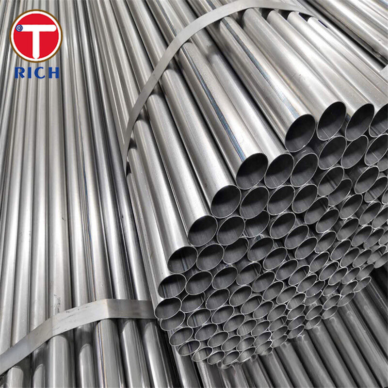 এসিএমএস এএসটিএম এ৭৮৭ ইআরডব্লিউ কৌশল ব্যবহার করে এক্সজাস সিস্টেমের জন্য অ্যালুমিনিয়াম-সিলিকন লেপযুক্ত অ্যালুমিনিজড স্টিল টিউব