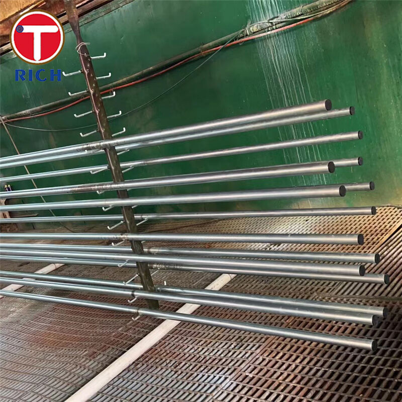 যান্ত্রিক প্রয়োগের জন্য E355+N কার্বন স্টিল সিমলেস হলো বার কোল্ড ড্রন প্রিসিশন টিউব