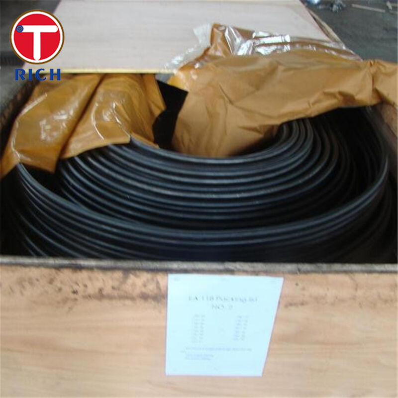 ASTM A179 A192 চাপ বহনকারী কাঠামো এবং নিয়ন্ত্রিত U-Bend জ্যামিতি সহ তাপ এক্সচেঞ্জারগুলির জন্য সিউমলেস কার্বন স্টিল ইউ বন্ড টিউব