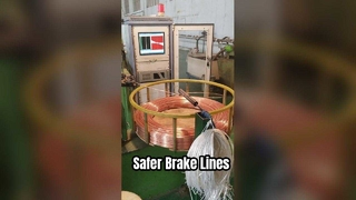 ব্রেক লাইন টিউব SAE J527 কপার প্লেটেড স্টিল
