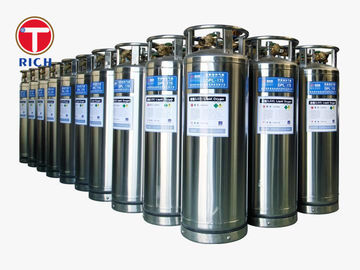 ভালো দাম 300L - 3000L সিমলেস স্টিল টিউব বড় ভলিউম গ্যাস সিলিন্ডার জিবি 28884 অনলাইন
