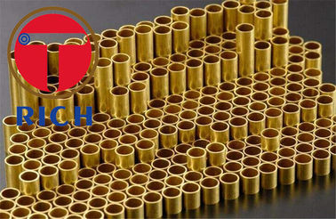 ভালো দাম Astm B111 C68700 বিজোড় কপার টিউব, Condensers তামা খাদ টিউব C10100 অনলাইন