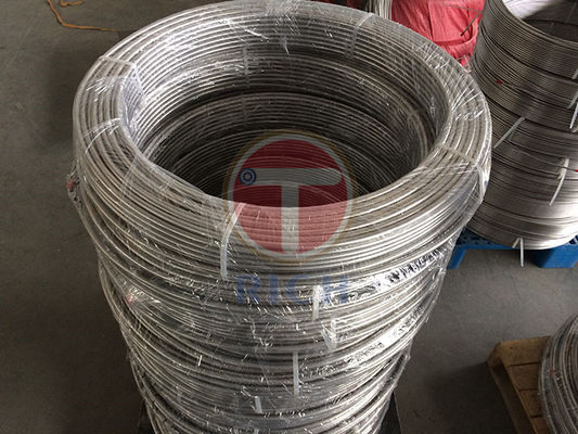 ভালো দাম এএসটিএম 304L 316L 2205 2507 825 625 স্টেইনলেস স্টিল কয়েল টিউব অনলাইন
