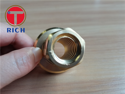 ভালো দাম ব্রাস C1100 তামা ব্রোঞ্জ Cnc লেদ টার্নিং পার্টস থ্রেডিং M12 M10 অনলাইন