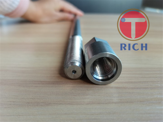 ভালো দাম Cnc 5052 মেটাল মেশিনিং পার্টস টার্নিং হোল পুরুষ এবং মহিলা থ্রেডেড এক্সটেনশন শ্যাফট অনলাইন